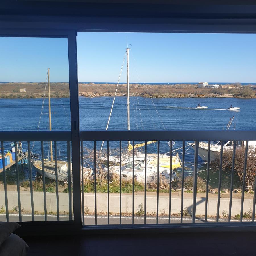 Studio Vue Mer Les Flots Bleus Valras-Plage Luaran gambar