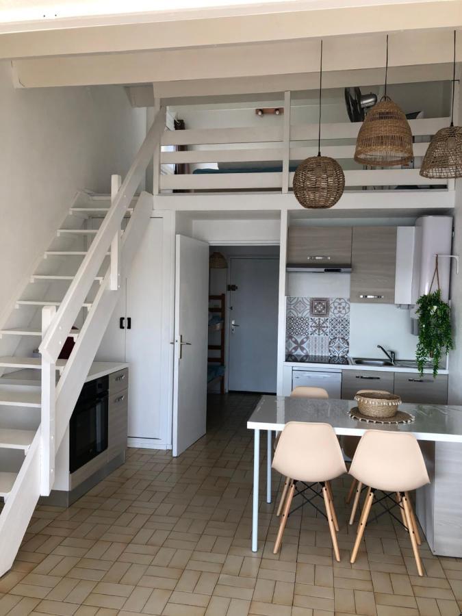 Studio Vue Mer Les Flots Bleus Valras-Plage Luaran gambar